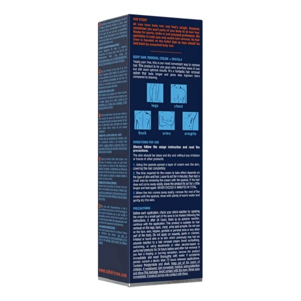 No Hay Tripulación De Cabello Crema De Depilación Cuerpo En