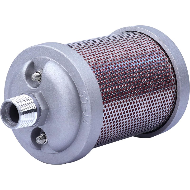 XY-05 Air Compressor Muffler 1/2" NPT Air Exhaust Muffler Silencer