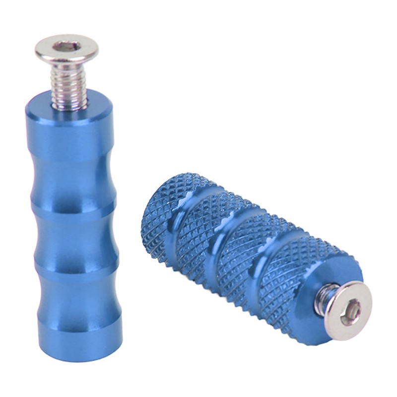 2 Pair Motorcycle Brake Foot Peg CNC Process Plating Precise