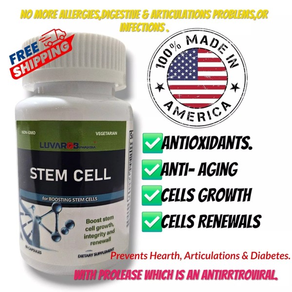 10 PACK RENEWALL AND GROWTH CELLS , ANTIAGING, DIGESTIVE HEALTH