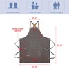 BBQ apron for men women,chef bbq work apron,Adjustable Canvas Apron
