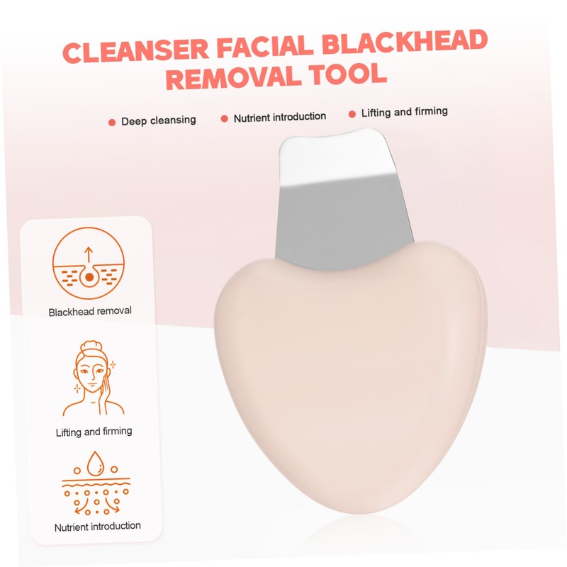 Ipetboom Efficient Black Skin Remover Exfoliating Facial Scrubber Spatula Set