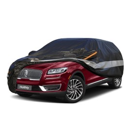 Holthly SUV Car Cover Custom Fit Lincoln Nautilus 2019-2025, 100% Waterproof Breathable Outdoor Car Covers, Sun Rain Dust Snow Protection. (Ships from US Warehouse, Arrive Within 3-7 Days)