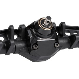 Capra Diff Cover Black Coating Brass Weights Differential Cover for Stock Plastic Axial Capra UTB10 Portal Axle Housing