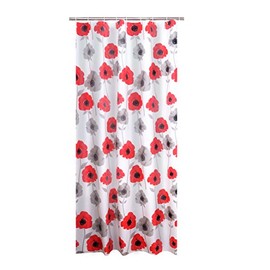 RIDDER 303190 Duschvorhang Folie ca. 180 x 200 cm, Poppy