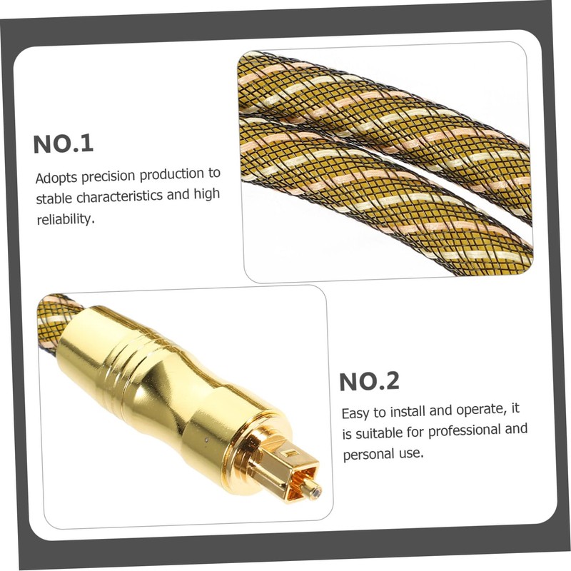 CORHAD 1m Audio Optical Cable Cable for Sound Bar Tv