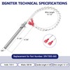 Hiorucet SRV7000-660 Igniter Replacement for PelPro Pellet Stove PP130, PP130-B,
