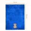 Be Mammy BE20-168 Warm Baby Blanket Baby Gift (Dark Blue