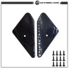 Silscvtt Side Rearview Wing Mirrors F1 Retro Style Racing Universal