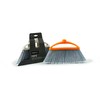 Perfect Mimì Indoor/Outdoor Broom, Plastic, Pumpkin/Ice, 33 x 3.5 x 18.0 cm