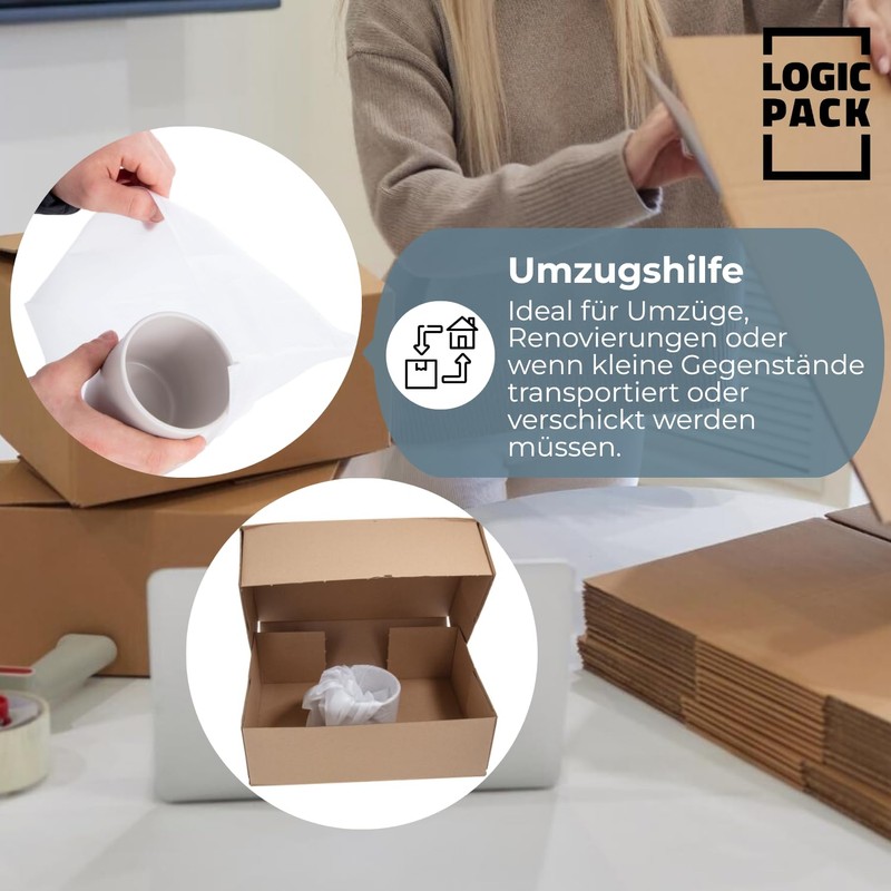 LOGIC PACK Packaging Material Pack of 100 Foam Film for