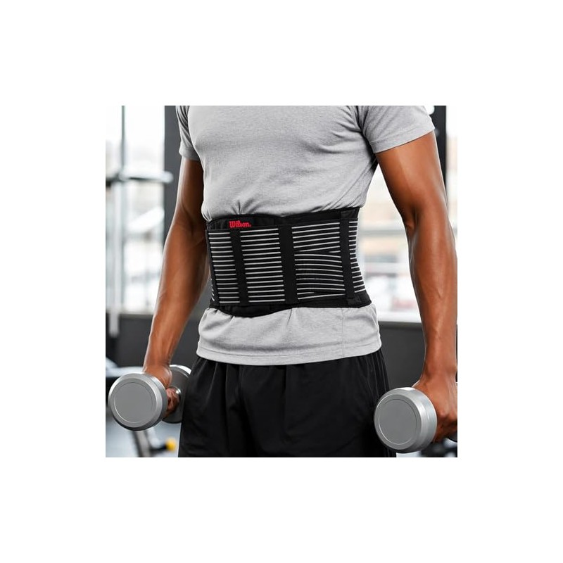 Wilson Soporte Lumbar Pro con Varilla AW108 Pro – Unisex
