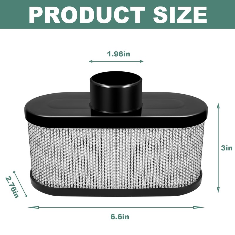 11013-0752 FR691V Air Filter Compatible with Kawasaki FR651V FR730V 6