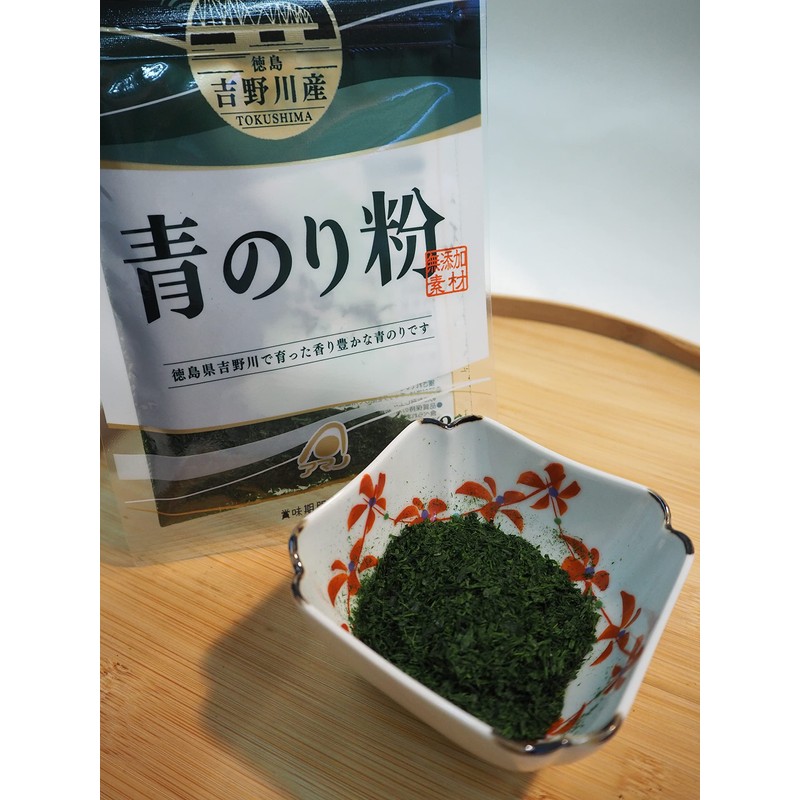 Tokushima Yoshinogawa Green Laver Powder, 0.1 oz (3 g) x