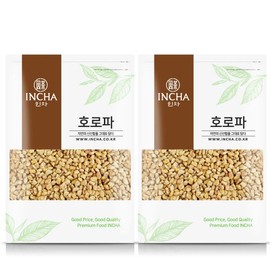 Incha 호로파 씨앗 호로파씨 페누그릭 호파 1kg (500gX2개) Hulled Fenugreek Seeds 1kg (500g x 2)