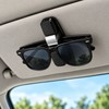 Car Eyeglass Holder for Driving – 80° Rotating Multifunctional Clip
