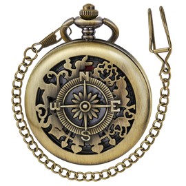 Tiong Exquisite Pocket Watch Quartz Unique Birthdays Best Gifts for Women