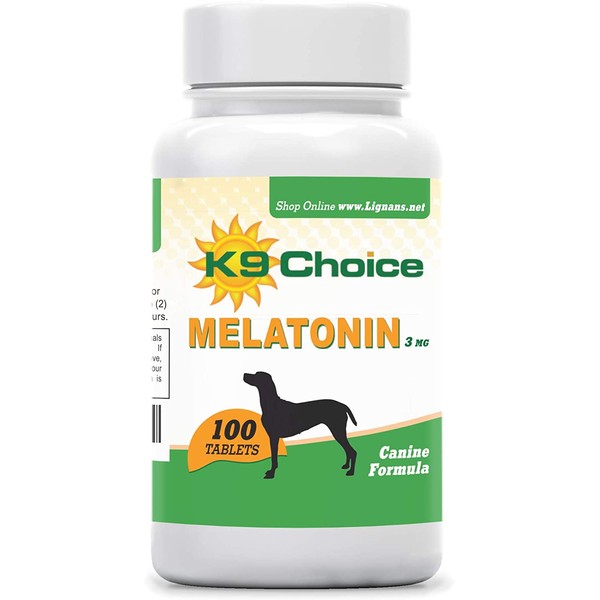 K9 Choice Melatonin 3 mg 100 Tablets