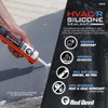 Red Devil 0896 Extreme Temperature HVAC/R Silicone Sealant, Long-Lasting Weather-Resistant