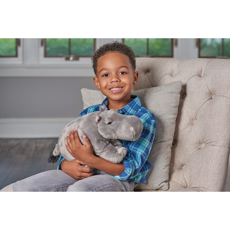 Wild Republic Hippo Plush, Stuffed Animal, Plush Toy, Gifts for