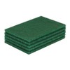 Hampine Pack of 10 Cleaning Scourer Pads for Kitchen, Households,