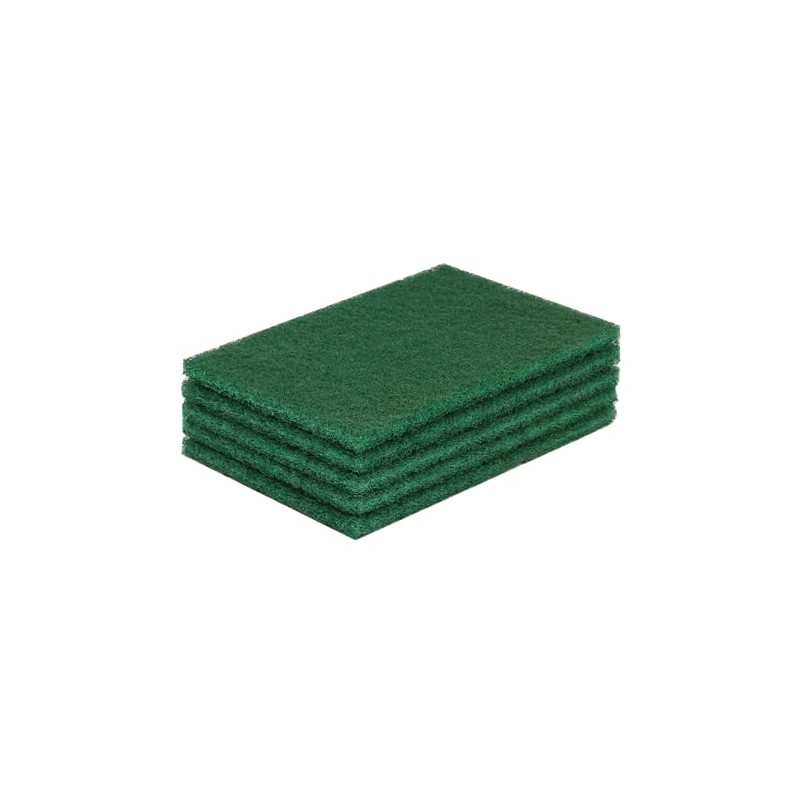 Hampine Pack of 10 Cleaning Scourer Pads for Kitchen, Households,