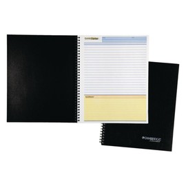 Janitorial Supplies MEA06074 - Black - Cambridge Limited Wirebound Business Notebooks - Each