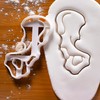 Set of 3 Cookie Cutters (Hip, Thigh & Shin Bones)