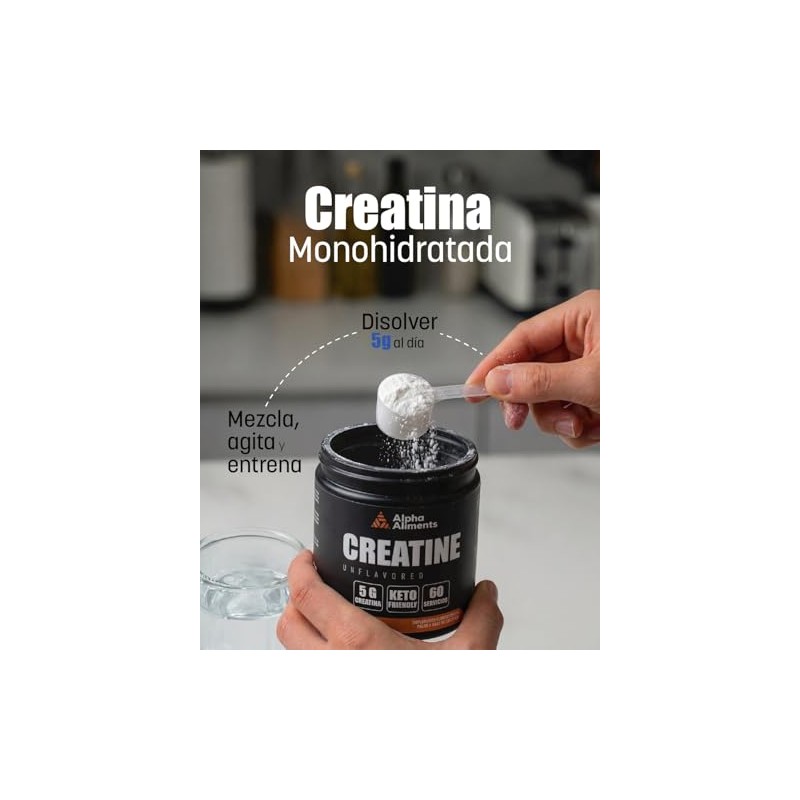 Creatina Monohidratada Micronizada en polvo sin sabor | 300G |