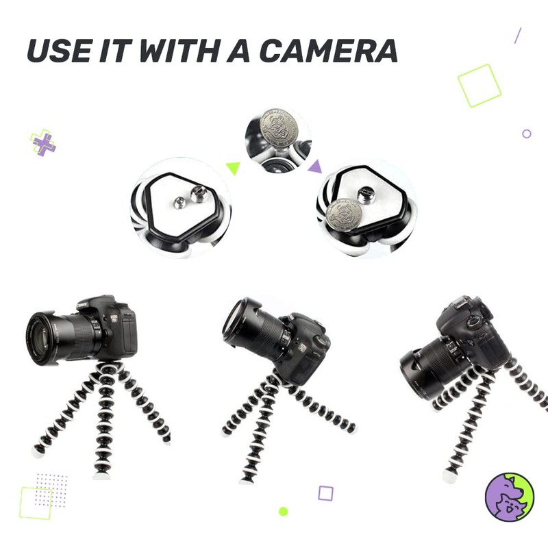 Large Octopus Flexible Tripod Stand Gorillapod for Camera Digital DV