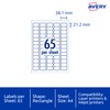 Avery Quick Peel™ A4 Labels for Laser & Inkjet Printers