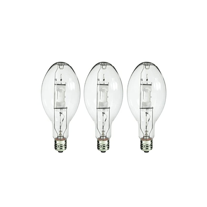 Bluex Bulbs (3 Pack MH400/U/MOG 400W Metal Halide Bulb Mogul