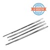 ZONFANT 4 Pcs Car Outer Door Window Moulding Trim Weatherstrip