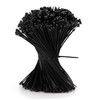 Cable Ties Black 200 x 2.5 mm UV Resistant Adjustable