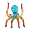 VIE Naturals Hand Blown Glass Sculpture, Octopus