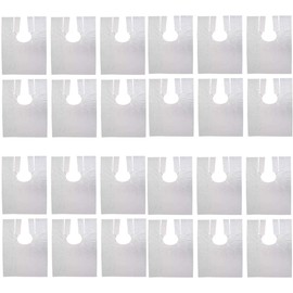 60Pcs Disposable Hairdressing Cape Hair Capes Plastic Waterproof Hair Salon Barber Cape Hair Cutting Shoulder Capes for Salon DIY and Home Use Adults Children 60×90cm