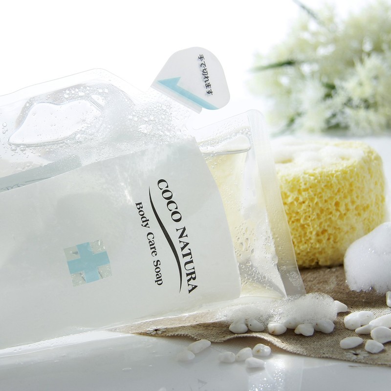 Kikusei Coco Natura Body Cleansing Soap Refill, 20.3 fl oz