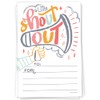 Fun Shout Out Cards For Employees, Office Staff, Teachers and