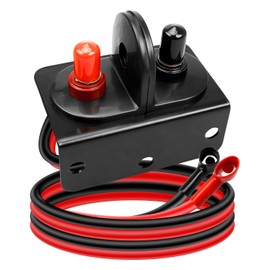 Waterproof Remote Battery Terminals, Battery Jump Post Kit with Cable and Mounting Bracket, Heavy Duty Battery Relocation Kit for UTV ATV Car Trucks RV Tractor Boat, Terminal Jumper Charging Tool