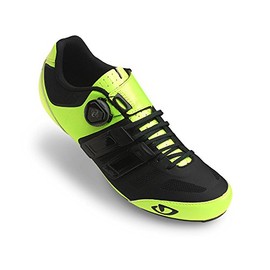 Giro Men's Sentrie Techlace Road Cycling Shoes - Road Bike, Highlight Yellow Black