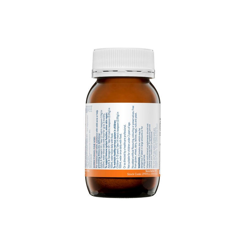 Ethical Nutrients Mega Zinc Powder 40mg (Raspberry)95G