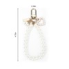 Pearl Keychain,Love Pearl Keychian,Car Keychain, Wristlet Keychain,Bag Charms,Keychain Accessories for