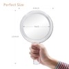 Gotofine 1X & 10X Magnifying Double Side Hand Makeup Mirror