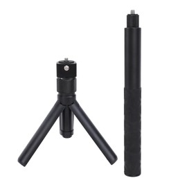 Bullet Time Handle Tripod with Invisible Selfie Stick, 47.2" Extended Selfie Stick, 360 Degree Rotation, 1/4" Screw for X4, X3, ONE X2, X, RS