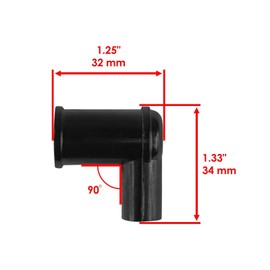 Replacement Powersports Parts – High-Performance Components for Spark Plug Boot Cap For Kawasaki Mule 4000 KAF620-P 2009-2022 21130-2060 Mod-C83C-7990