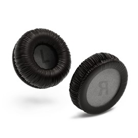 Replacement Ear Pads Compatible with JBL Tune 510BT, 520BT, 570BT, 660NC, JBL Live 460NC, 670NC, JR310BT, JR300BT, Sony WH-CH520, MDR-ZX110 Series and More Headphones Earpads Cushions Black