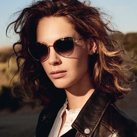 CARFIA Matal Acetate Cateye Polarized Sunglasses for Women UV Protection CA5382