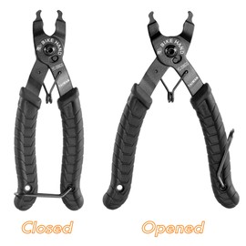 BIKEHAND Bike Bicycle Chain Master Link Pliers Tool - MTB Road Quick Link Remover Removal - Compatible with All Brands: Shimano Sram KMC Chain - Compact