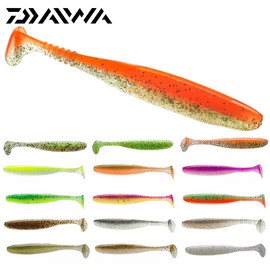DAIWA TOURNAMENT GRADE SOFT LURE D'FIN 3", Color: PURPLE PEARL