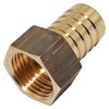 SKIR'CO 1 piece female thread barb brass fitting 1/2 inch